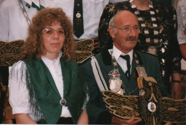 1993 Schützenkönig Johann Langen